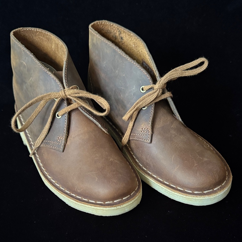 Clark’s BeesWax Leather Dessert Boots